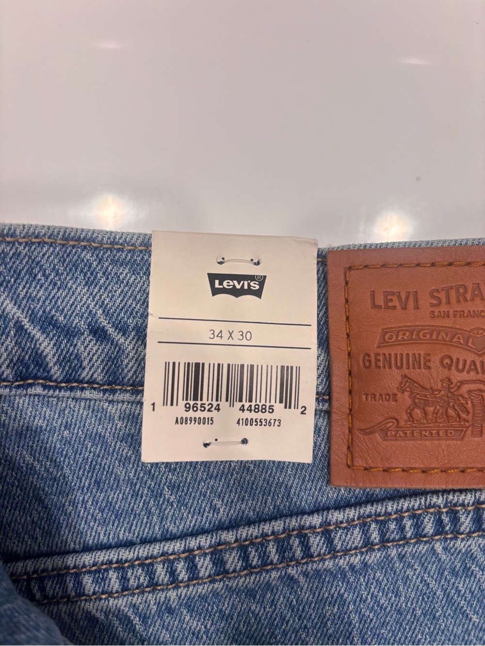 Levi's '70s High Flare Jeans - Light Blue - Picture 2 of 5